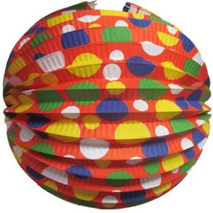Balão Papel Bolas 25