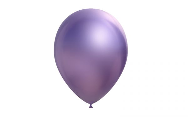 Balão Latex LAVANDA CROMO 14