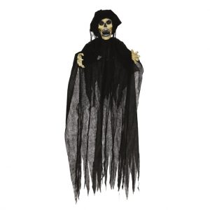 Esqueleto com túnica preta 185cm