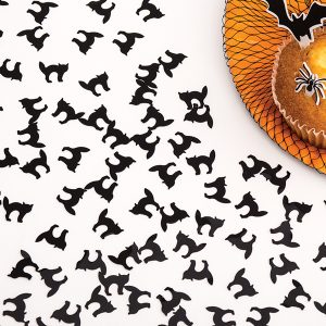 Saco confetti gato preto 14g