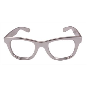 Óculos plástico cor Prata