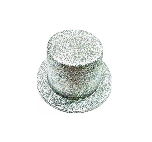 B55025 Cartola Adulto Prata glitter