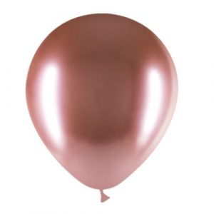 Balão Latex ROSE GOLD BRILHANTE 12