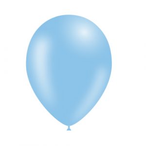 Balão Latex cor AZUL CELESTE 10