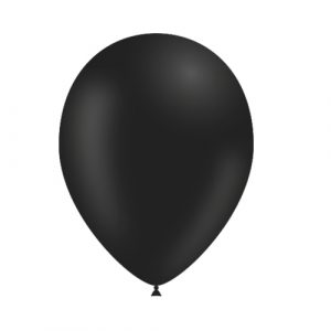 Balão Latex cor PRETO 10