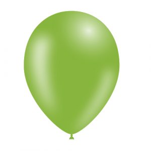 Balão Latex cor VERDE MAÇÃ 11