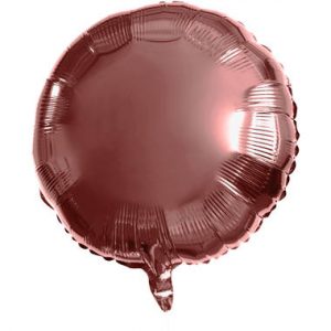 Balão Redondo Foil BRONZE 18