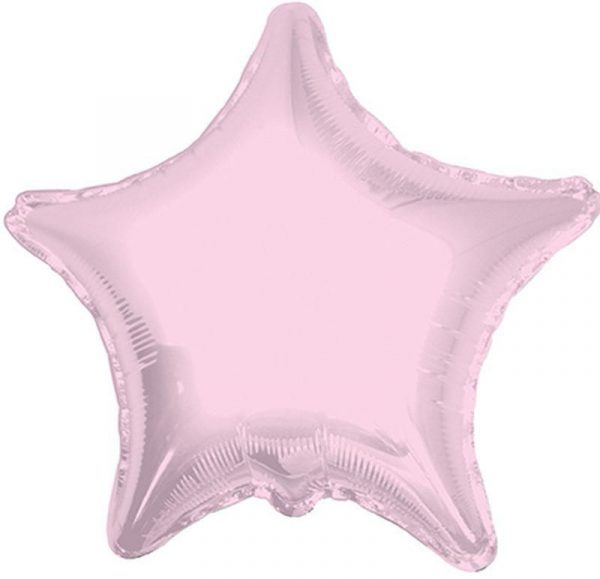 Balão Estrela Foil ROSA CLARO 19
