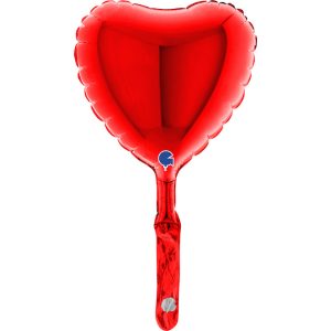 Balão Coração Foil VERMELHO 4
