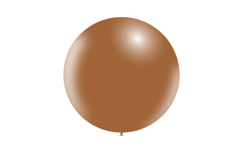BHG3FTP45 Balão Latex CASTANHO 36
