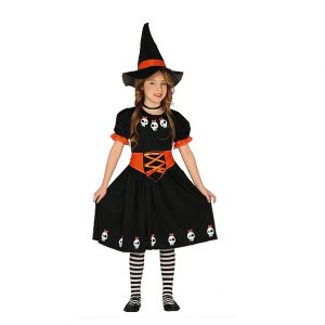 Fato Bruxa com Caveiras 5/6