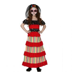 Fato Esqueleto menina 5/6