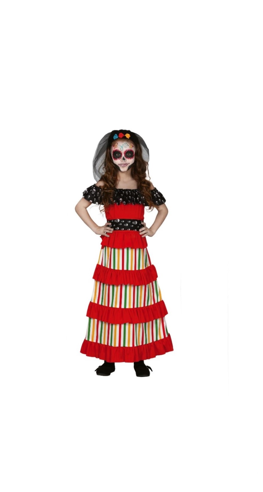 C83475 Fato Esqueleto menina 5/6