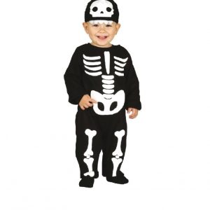 Fato Esqueleto Bébé 18/24