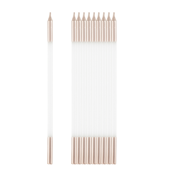 B505.98 Vela Branca e Rose Gold