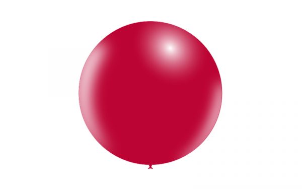 Balão Latex VERMELHO 23 10un