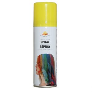 Spray Cabelo cor Amarelo