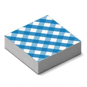 Guardanapos de papel Riscas Azul