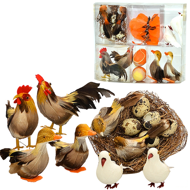 B90433 Caixa com diversos animais