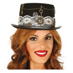 Chapéu Feltro Preto Adulta