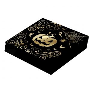 Guardanapos Papel 2F Abóbora Dourada pack 12