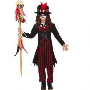 Fato Feiticeiro VOODOO menino 5/6