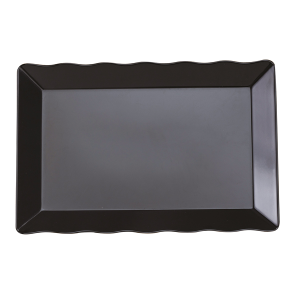 B25170 Travessa Retangular Preto