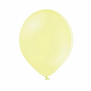 Balão Latex cor Amarelo Pastel 12