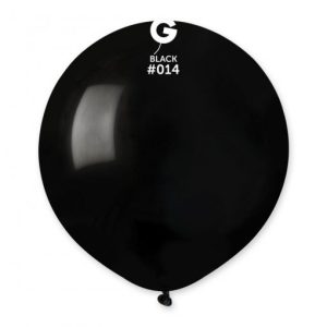 Balão Latex cor Preto 19 25un