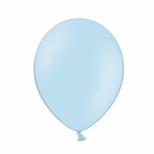 Balão Latex cor Azul Celeste Pastel 12