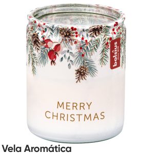 Copo Vidro Vela Aroma Twig