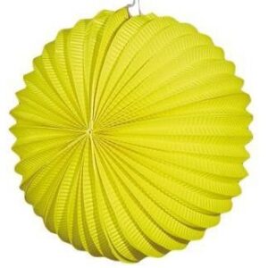Balão Papel Amarelo 15