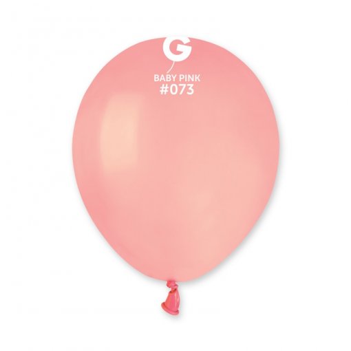 BGE05731 Balão Latex cor Rosa Bébé 5