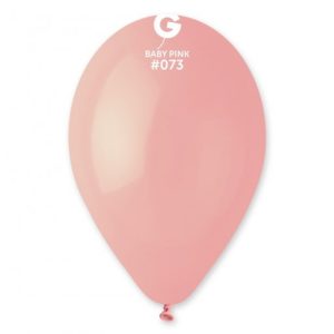 Balão Latex cor Rosa Bébé 12