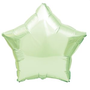 Balão Foil Estrela cor Verde Claro 18