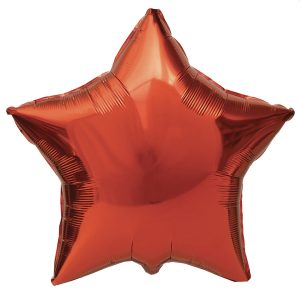 Balão Foil Estrela cor Vermelho 18