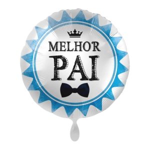 Balão Foil Redondo "MELHOR PAI" 17