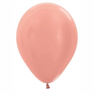Balão Latex cor Rose Gold Metalizado R12