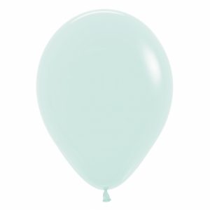 Balão Latex cor Verde Mate Pastel R12