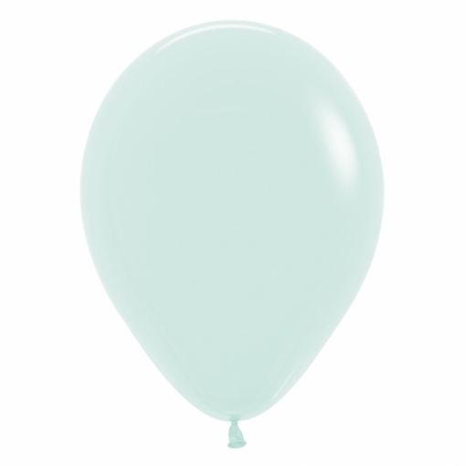 BSE15570 Balão Latex cor Verde Mate Pastel R12