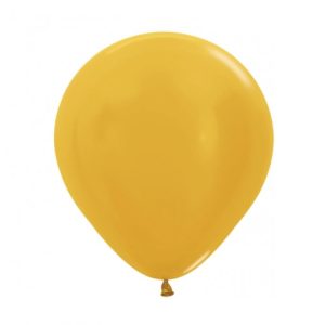 Balão Latex cor Dourado Metalizado R18