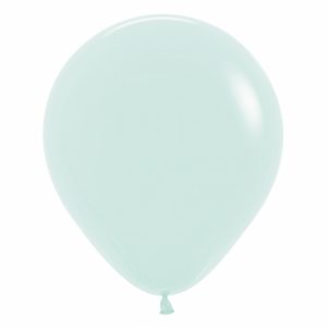 Balão Latex cor Verde Mate Pastel R18