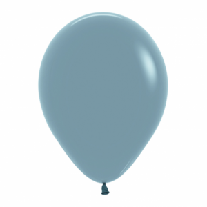 Balão Latex cor Azul Dusk R12