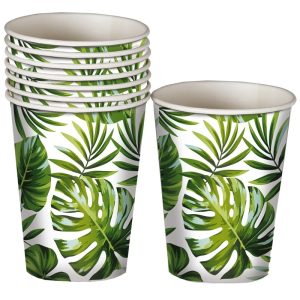 Copos Papel FOLHAS VERDES 240ml