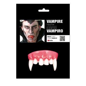 Cartaz Dentes Vampiro Borracha