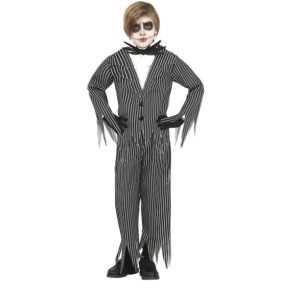 Fato Sr Esqueleto menino 7/9