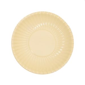 Pratos Papel Liso AMARELO PASTEL 18