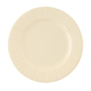 Pratos Papel Liso AMARELO PASTEL 27