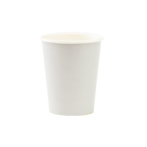 Copos Papel Liso BRANCO PEROLA PASTEL 250ml