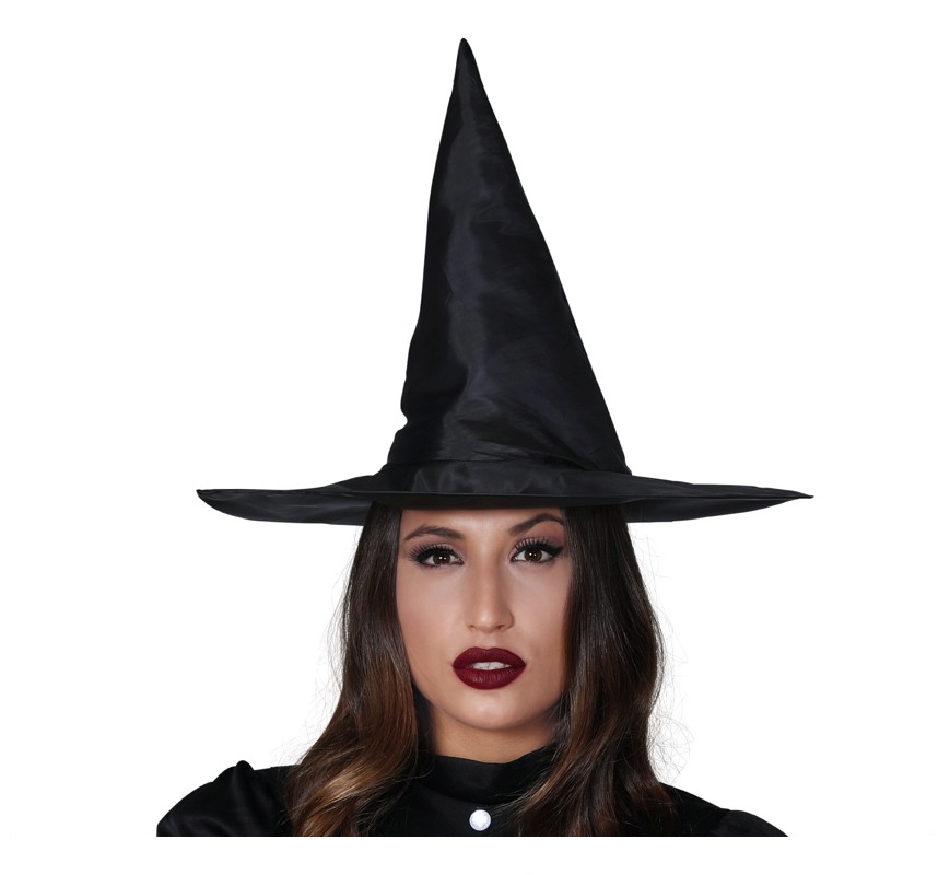 C13217 Chapéu Bruxa Preto Adulto 19